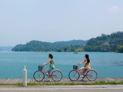 日月潭_騎乘自行車